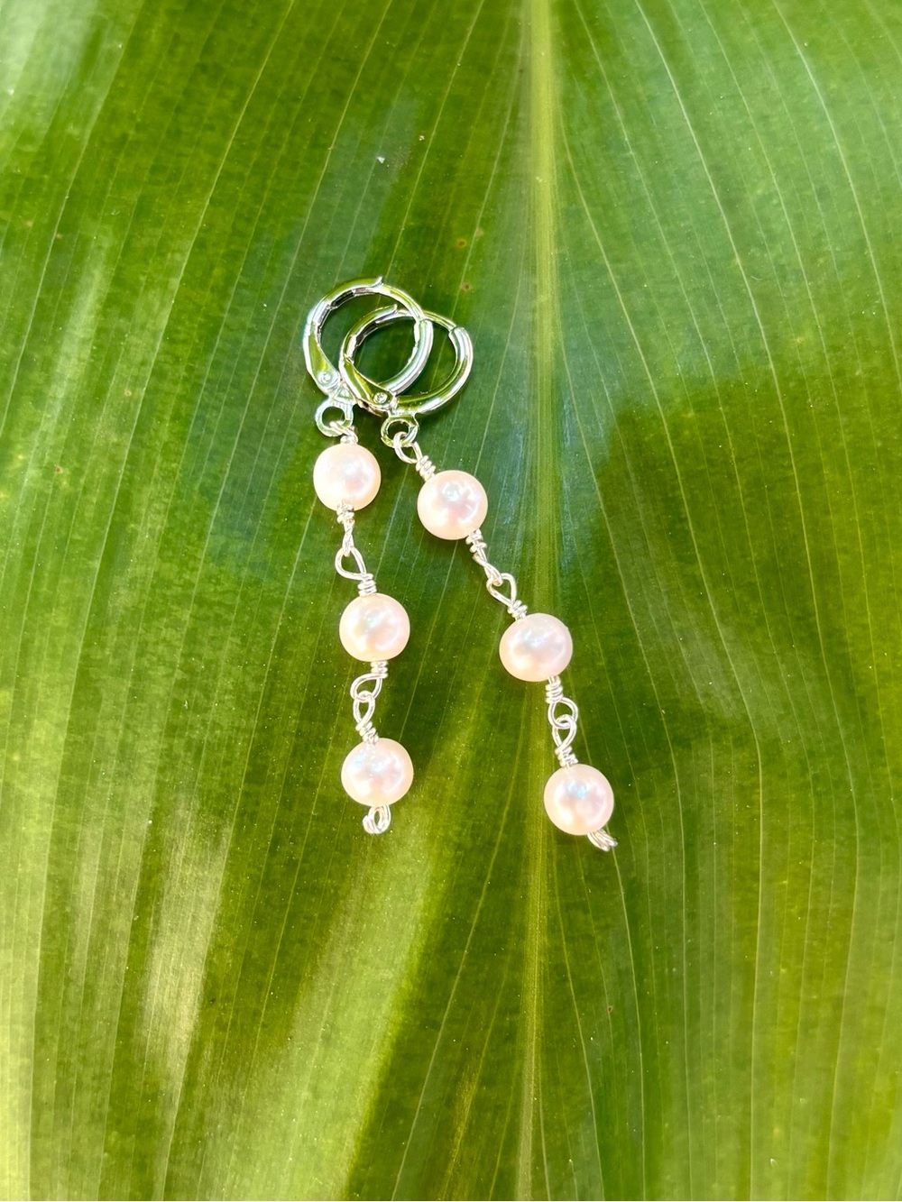 Fresh Water Pearl Drop Earrings
